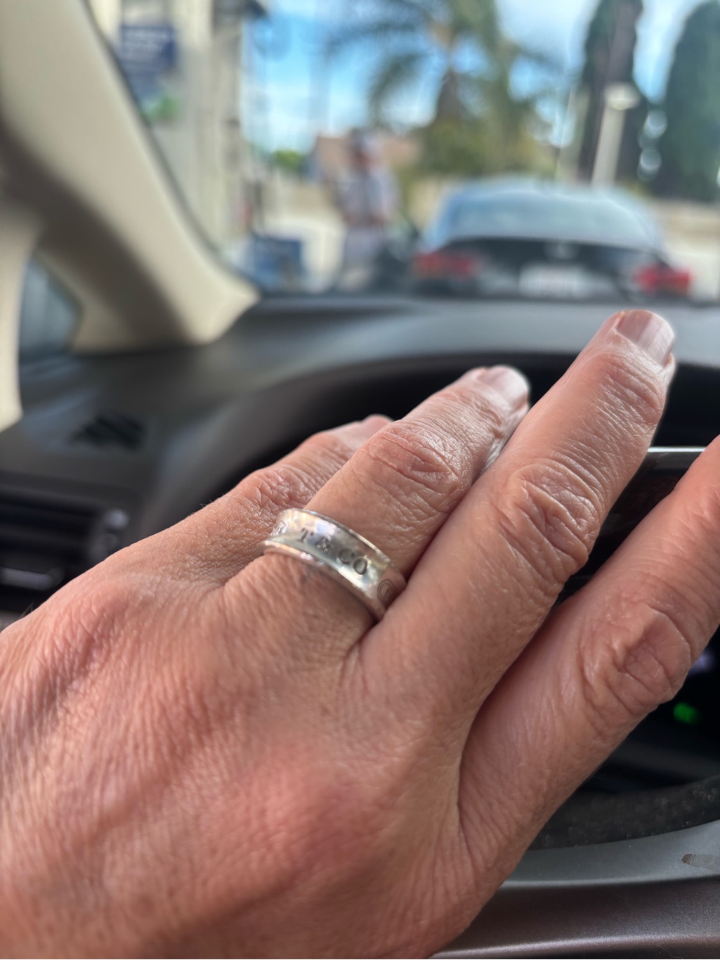 Tiffany & Co. Sterling Silver Band - Polished Silver Finish